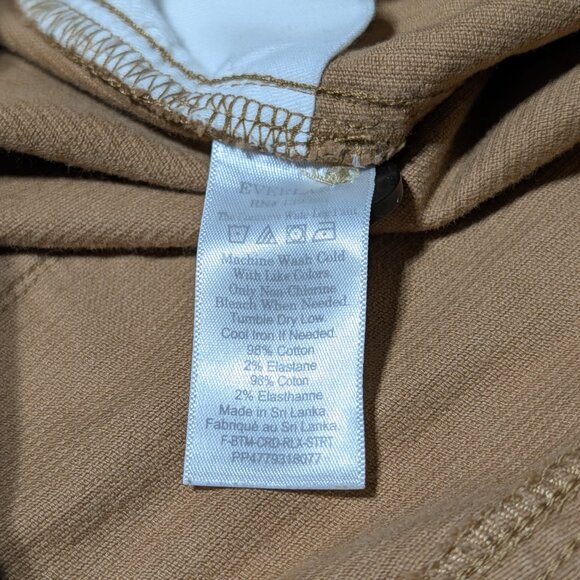 Everlane The Corduroy Wide Leg Pants Brown Sz 8 Womens Trousers Toasted Coconut - Picture 3 of 7